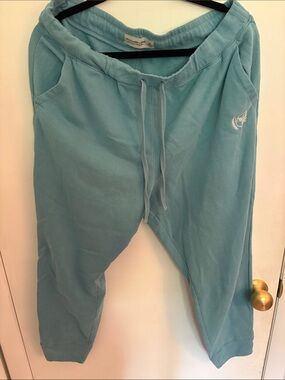 Abercrombie & Fitch Light Blue Sweatpants with Drawstring